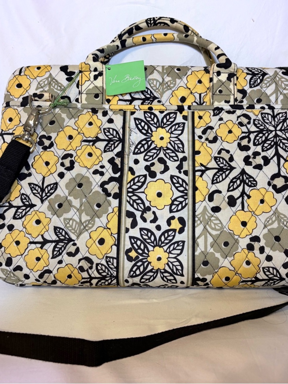 Vera Bradley Go Wild Floral Tablet Hipster Crossbody Bag (Hard Case)